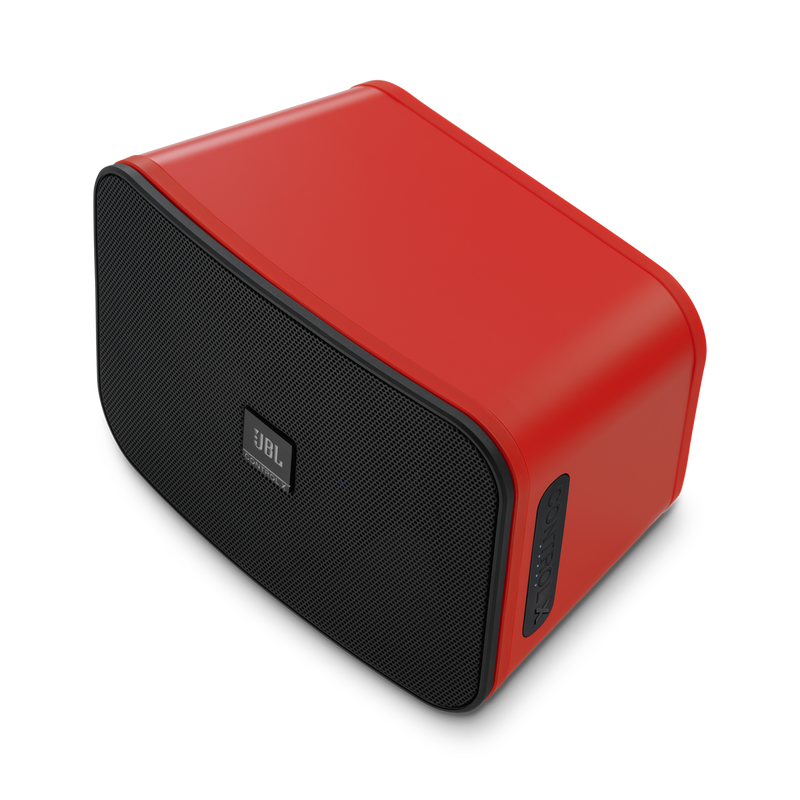 JBL Control X Wireless - Red - 5.25” (133mm) Portable Stereo Bluetooth® Speakers - Detailshot 5 image number null