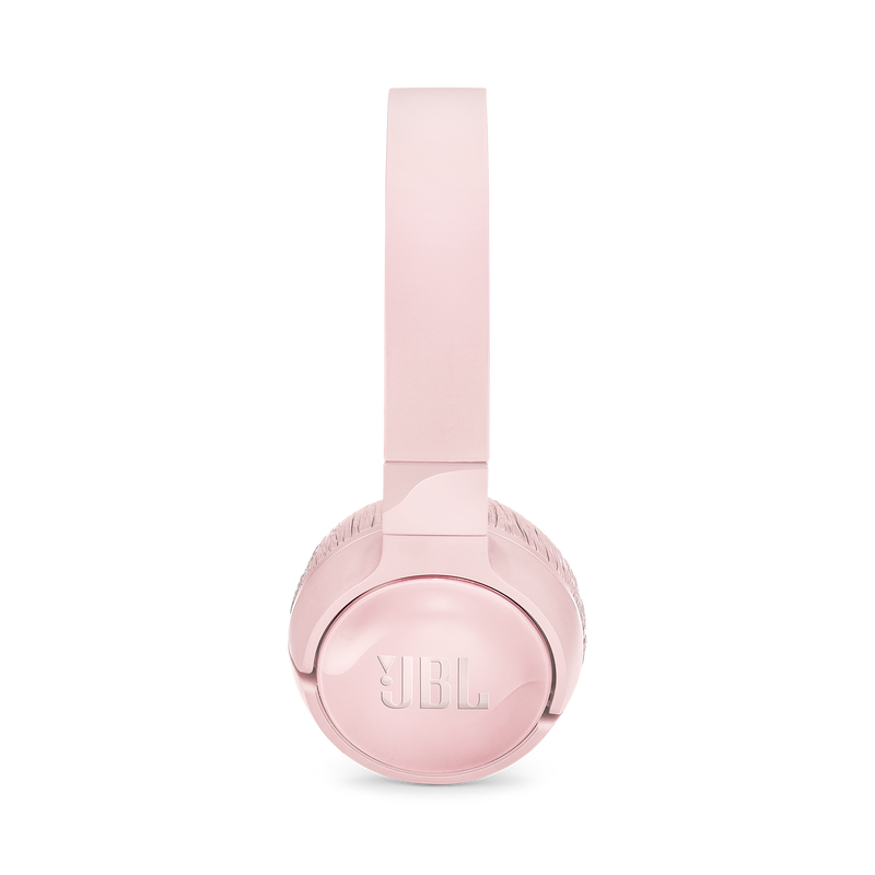 JBL Tune 600BTNC - Pink - Wireless, on-ear, active noise-cancelling headphones. - Left image number null