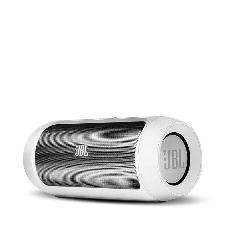 JBL Charge 2 - White - Portable Bluetooth speaker with massive battery to charge your devices - Hero image number null