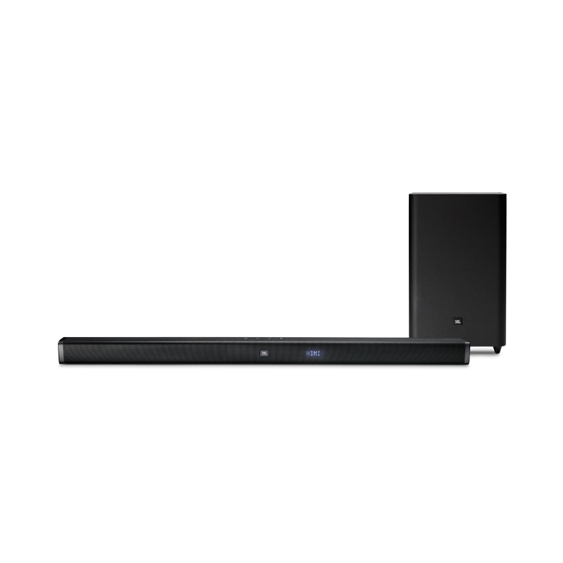 JBL Bar 2.1 - Black - 2.1-Channel Soundbar with Wireless Subwoofer - Front image number null