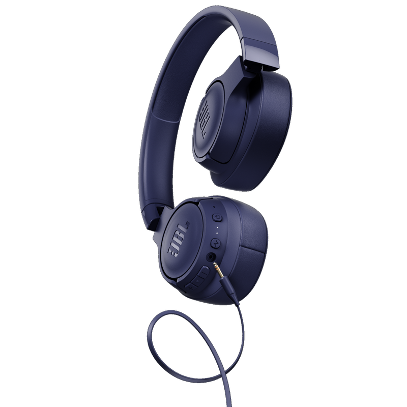 JBL Tune 750BTNC - Blue - Wireless Over-Ear ANC Headphones - Detailshot 7 image number null