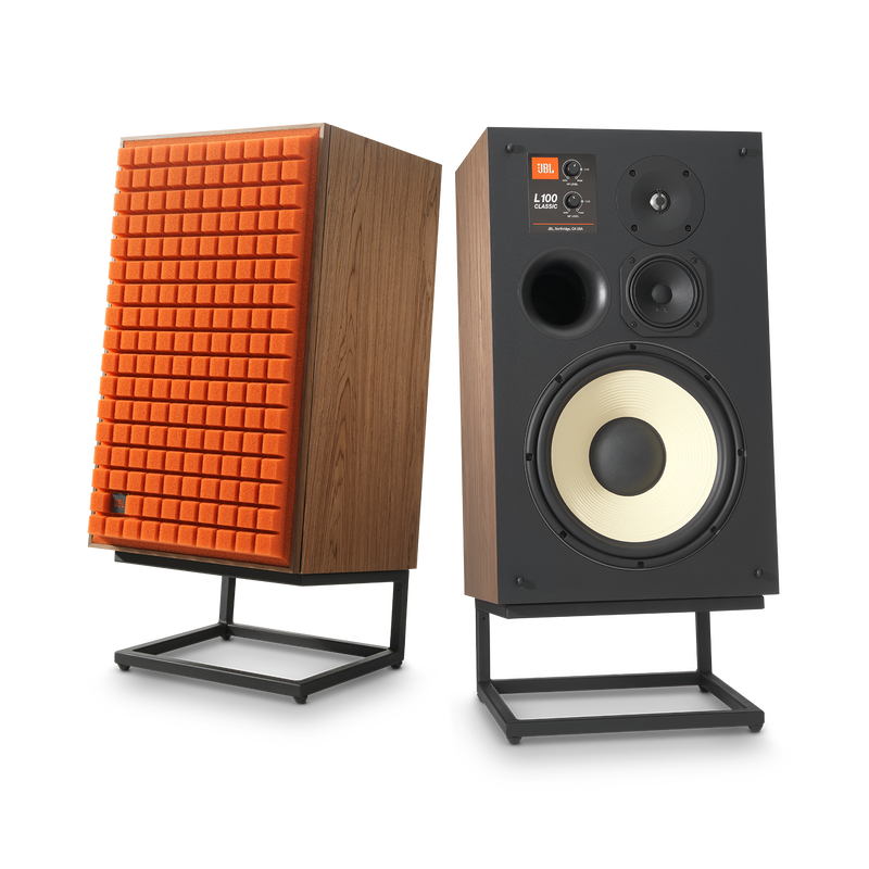 L100 Classic - Orange - 12” (300mm) 3-way Bookshelf Loudspeaker - Detailshot 2 image number null