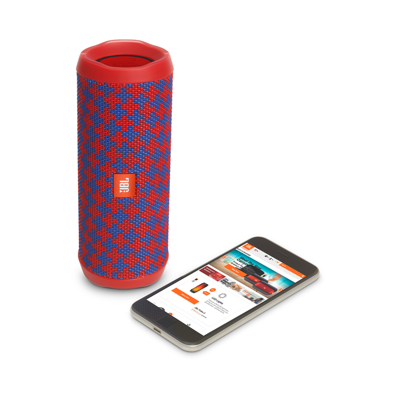 JBL Flip 4 Special Edition - Malta - A full-featured waterproof portable Bluetooth speaker with surprisingly powerful sound. - Detailshot 2 image number null