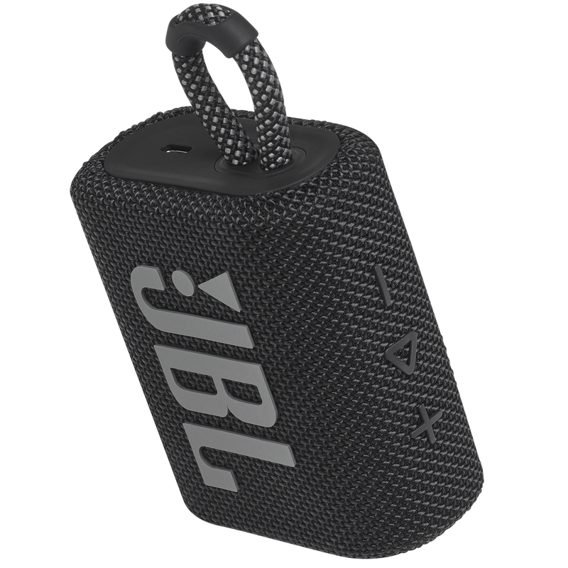 JBL Go 3 - Black - Portable Waterproof Speaker - Detailshot 2 image number null