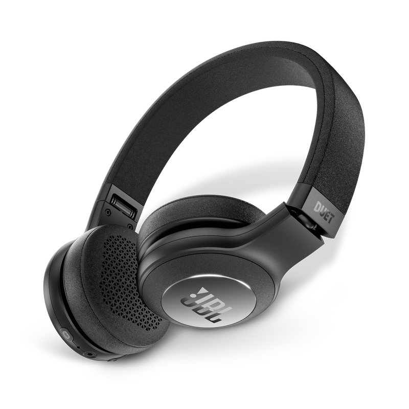 JBL Duet BT - Black - Wireless on-ear headphones - Detailshot 1 image number null