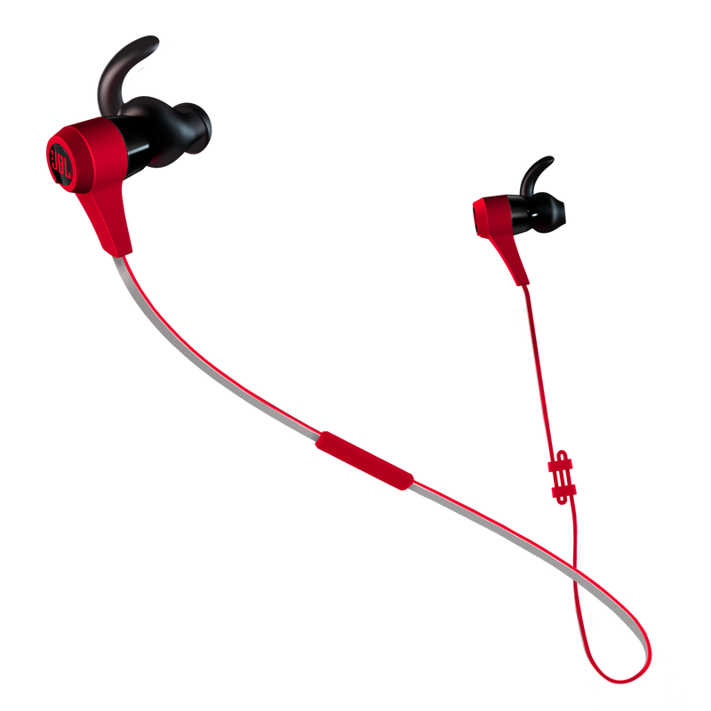 Synchros Reflect BT - Red - Lightest Bluetooth Sport Earphones - Hero image number null