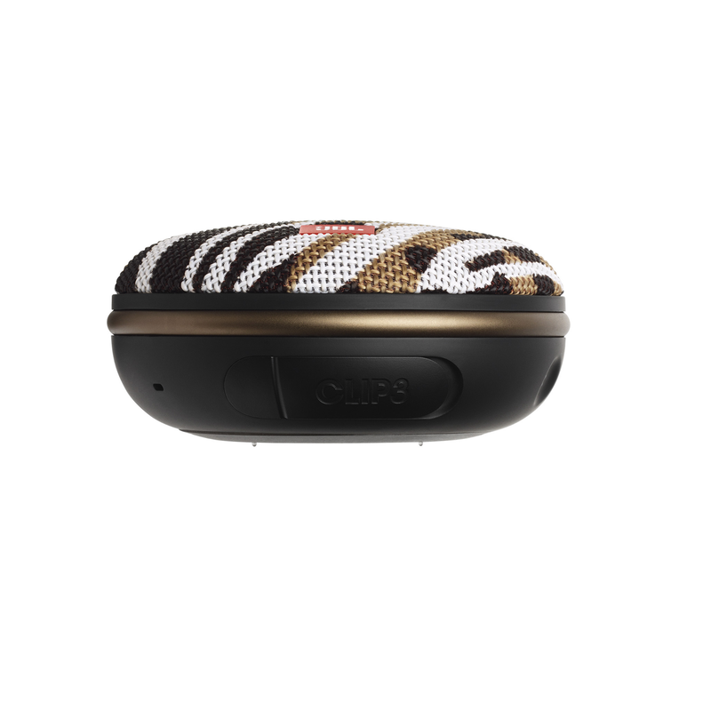 JBL Clip 3 - BlackWhite/Brown Camo - Portable Bluetooth® speaker - Bottom image number null