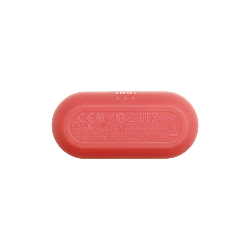 UA True Wireless Streak - Red - Ultra-compact In-Ear Sport Headphones - Detailshot 7 image number null