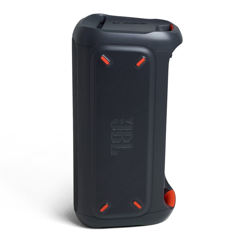 JBL PartyBox 100 - Black - Powerful portable Bluetooth party speaker with dynamic light show - Left image number null