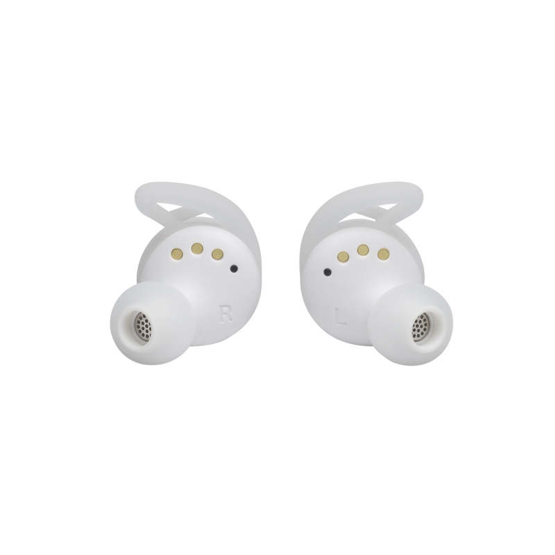 UA True Wireless Streak - White - Ultra-compact In-Ear Sport Headphones - Detailshot 1 image number null