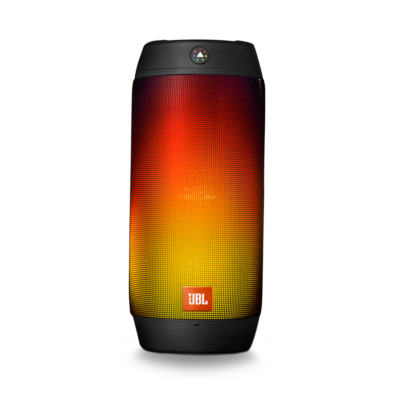 JBL Pulse 2 - Black - Splashproof portable Bluetooth speaker with interactive light show - Hero image number null