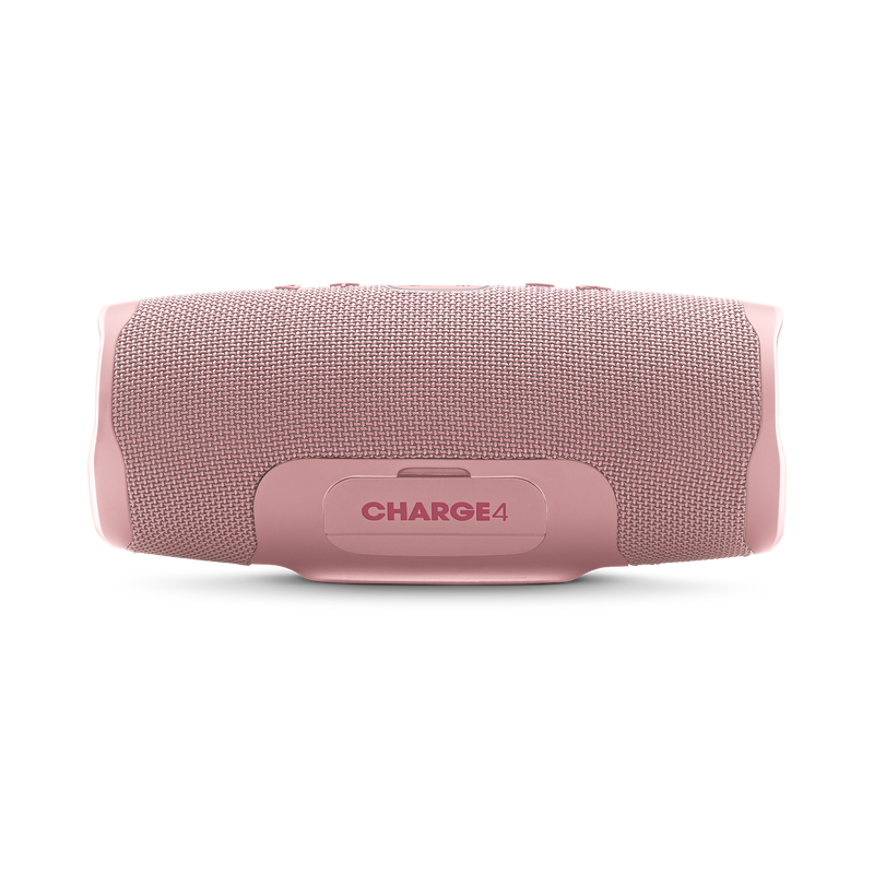 JBL Charge 4 - Pink - Portable Bluetooth speaker - Back image number null