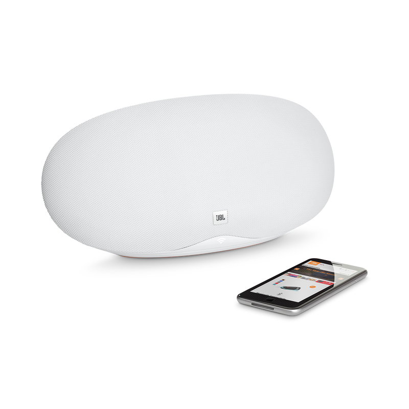 JBL Playlist - White - Wireless speaker with Chromecast built-in - Detailshot 1 image number null