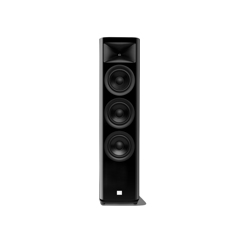 HDI-3600 - Black Gloss - 2 ½-way Triple 6.5-inch (165mm) Floorstanding Loudspeaker - Hero image number null
