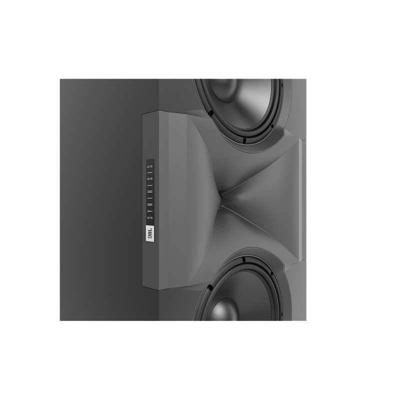 SCL-1 - Black - 2-Way Dual 12-inch (300mm) Custom LCR Loudspeaker - Detailshot 8 image number null