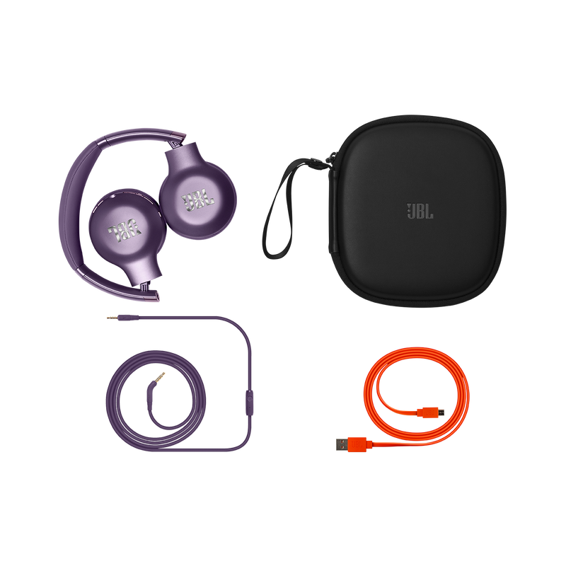 JBL EVEREST™ 310 - Purple - Wireless On-ear headphones - Detailshot 3 image number null