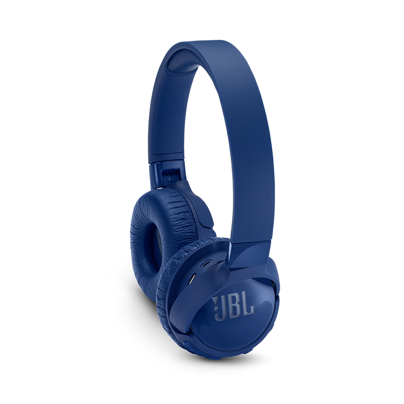 JBL Tune 600BTNC - Blue - Wireless, on-ear, active noise-cancelling headphones. - Detailshot 1 image number null