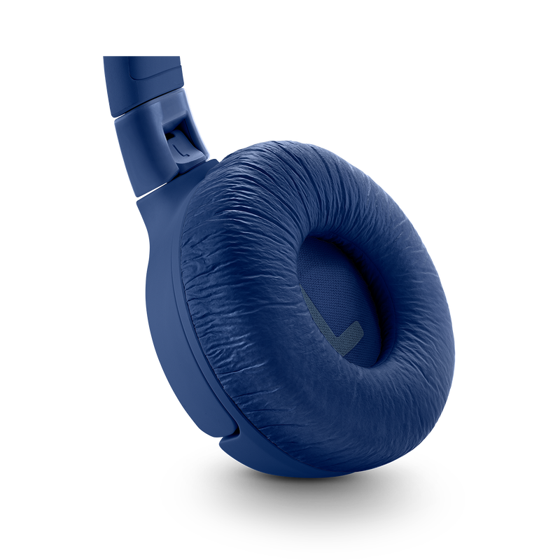 JBL Tune 600BTNC - Blue - Wireless, on-ear, active noise-cancelling headphones. - Detailshot 2 image number null