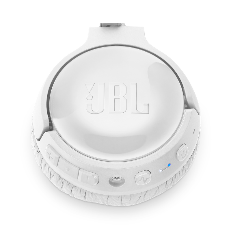 JBL Tune 600BTNC - White - Wireless, on-ear, active noise-cancelling headphones. - Detailshot 3 image number null