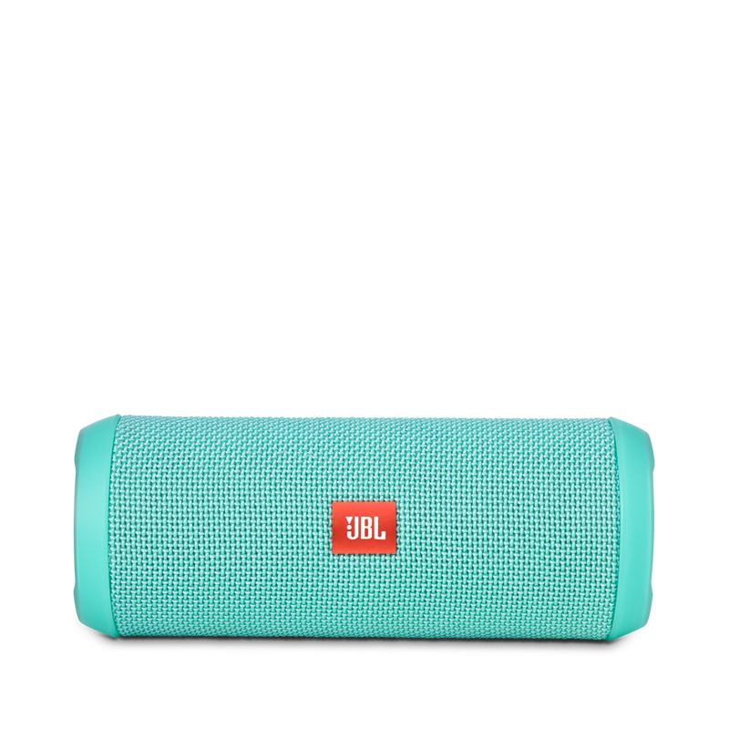 JBL Flip 3 - Teal - Splashproof portable Bluetooth speaker with powerful sound and speakerphone technology - Front image number null