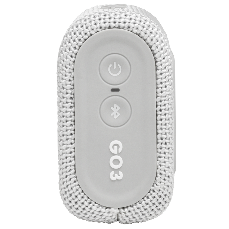 JBL Go 3 - White - Portable Waterproof Speaker - Right image number null