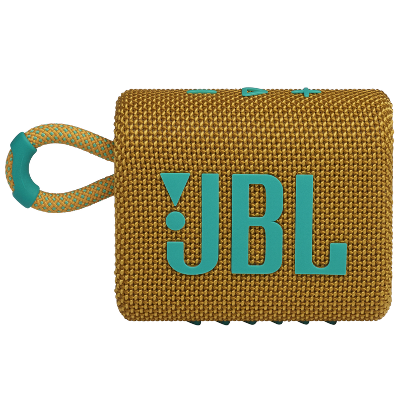 JBL Go 3 - Yellow - Portable Waterproof Speaker - Front image number null