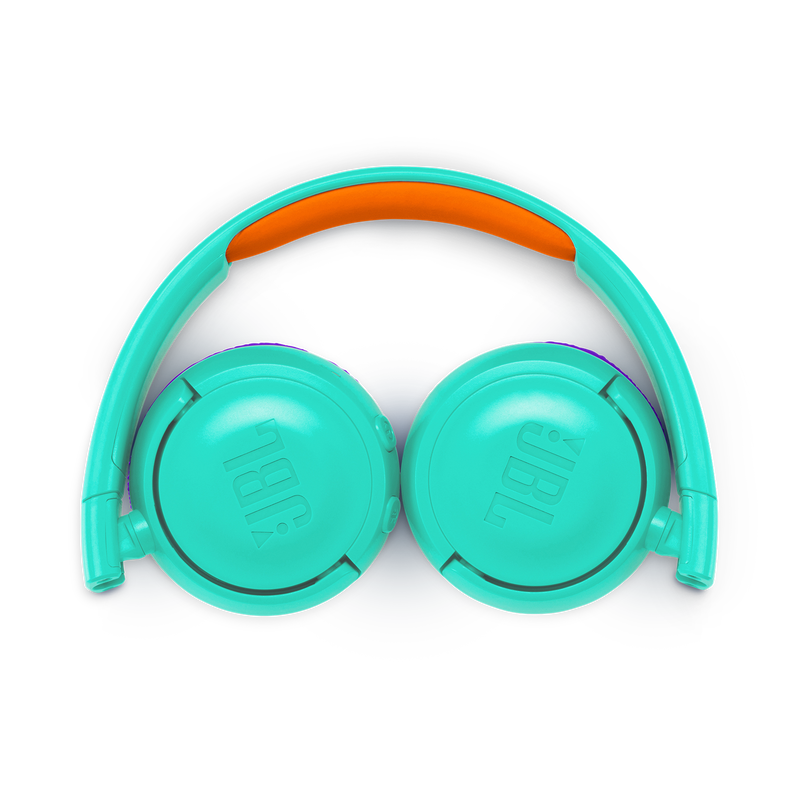 JBL JR300BT - Tropic Teal - Kids Wireless on-ear headphones - Detailshot 3 image number null